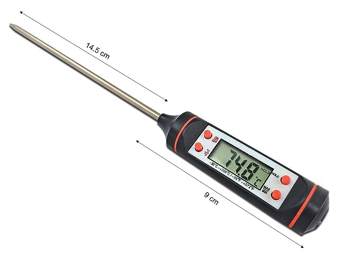 Digital LCD Cooking Food Meat Probe Kitchen BBQ Thermometer Temperature Test Pen| Instant Read