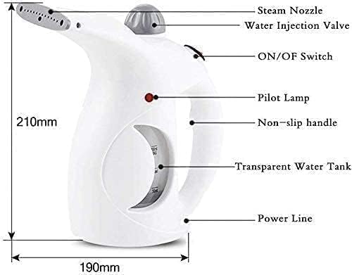 Garment Fabric Steamer and Facial Steamer for Clothes | Portable Handheld Steamer Iron with Fast Heat-Up Technology | Perfect for Home, Travel & Multipurpose Use (Multi-Color)