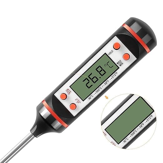 Digital LCD Cooking Food Meat Probe Kitchen BBQ Thermometer Temperature Test Pen| Instant Read