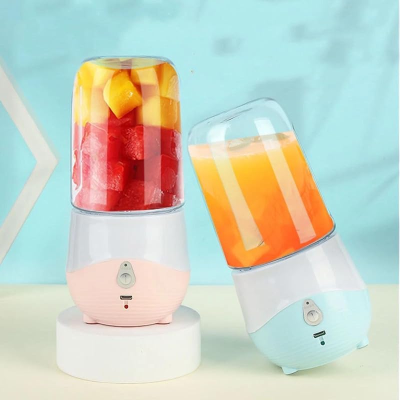 Portable Mini Juicer Blender, Multi-Function Personal Smoothie Maker, USB Rechargeable, for Juice