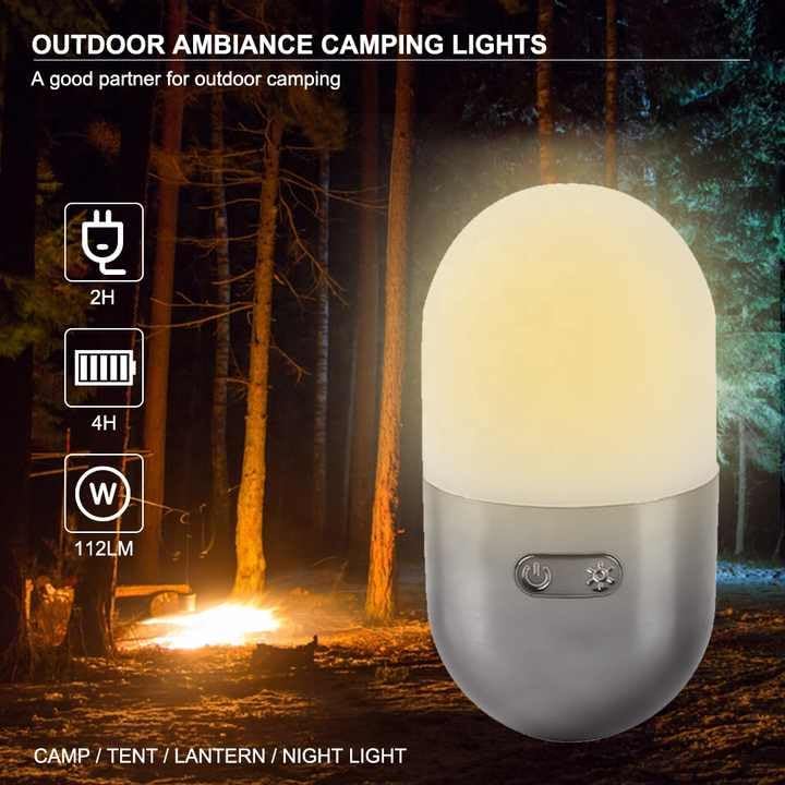 Capsule Shape Light ✨ – Illuminate Your Space with Modern Elegance! 💡