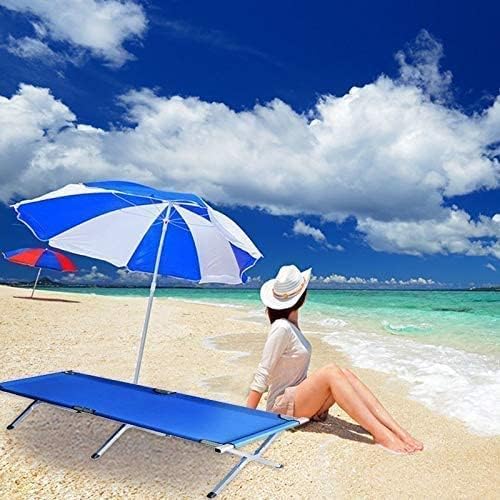 Folding Lightweight Bed & Portable Camping Cot with Carry Bag for Adults Hiking Hunting Traveling Stainless Steel(Multicolor) - 5X7.9X39.5 Inch
