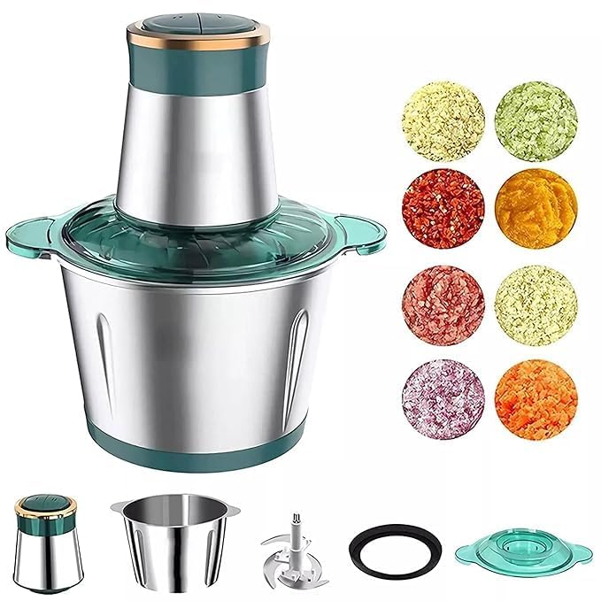2L Food Processor – Mincer Food Processor Slicer Vegetable Machine Blender | Powerful Grinding for Home Use