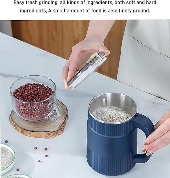 Coffee Grinder Electric, Spice Grinder,Spice Grinder with Handle Manual Spice Grinder Handheld Spice Handheld Spice Mill Handle Operated Spice Hand Crank Spice