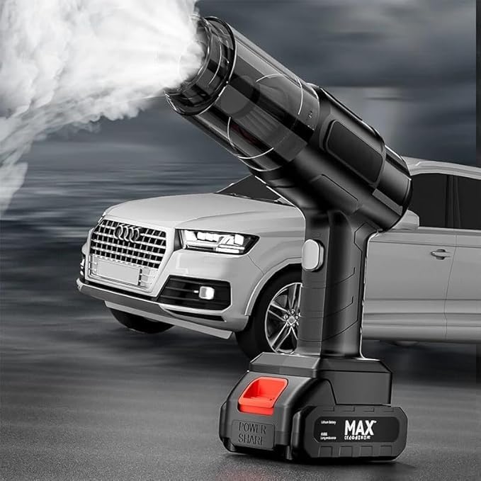 Portable Vacuum Cleaner 21000Pa Air Duster 4 in 1 Handheld With 180W Super Fast Charging and Multi-Nozzle for Car, Home, Office, Pet