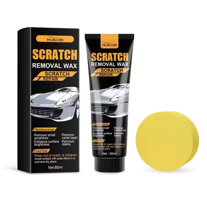 Car Scratch Removal, Car Scratch Remover Paste, Scratch Remover Wax, Paint Scratch Removal, Dent Remover, Rubbing Polish