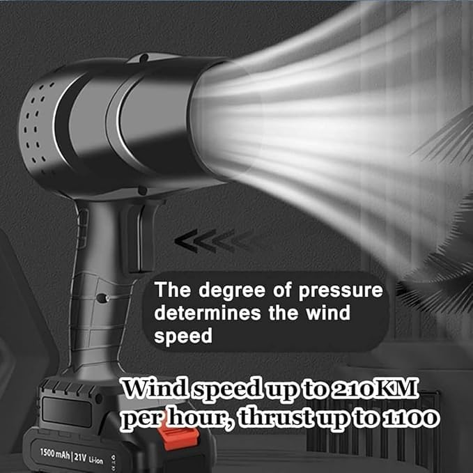 Multipule Use Turbojet Air Fan Cordless Car Dryer Air Blower Handheld High Powered | Portable Car Dryer | Turbo glass Car Blower | Hair Dryer