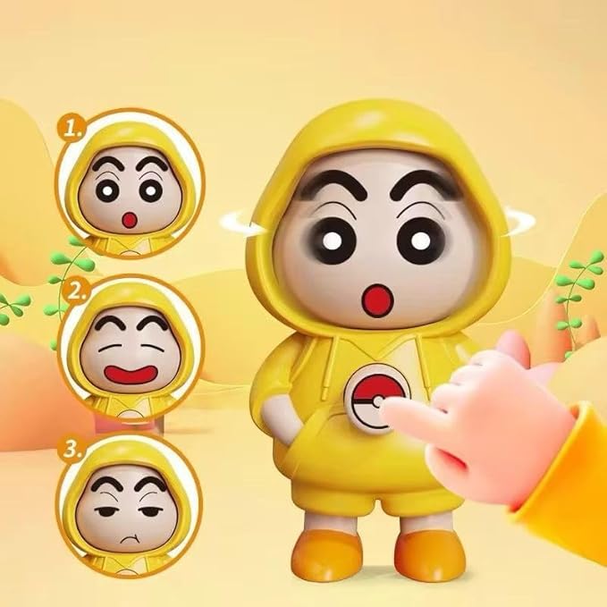 Toy Face Changing Doll Key Holder Cartoon Character Keychain for Men Gifts