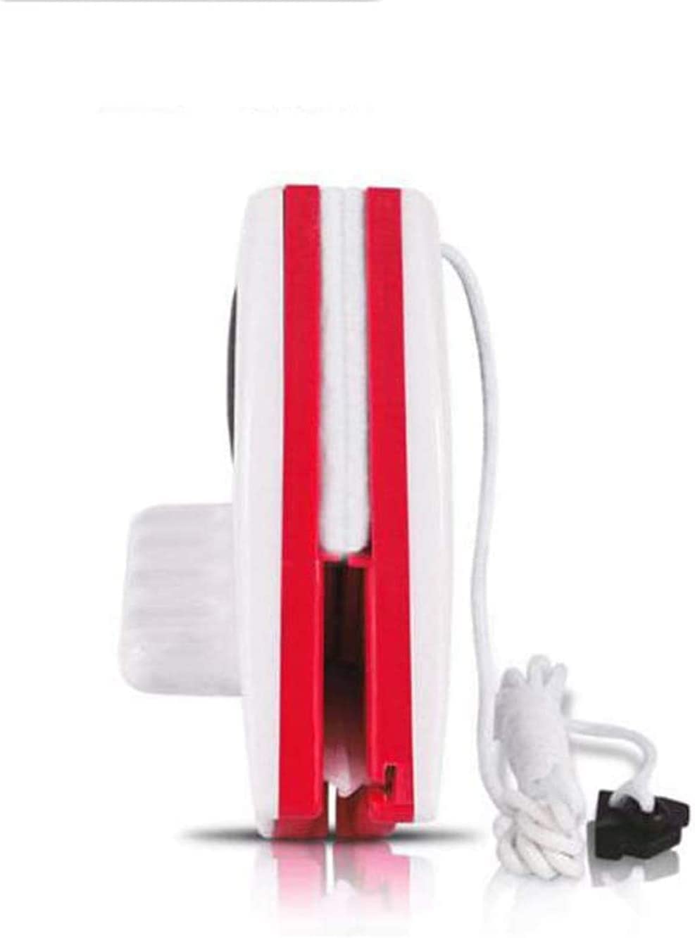 Magnetic Window Cleaner Double-Side Glazed Two Sided Glass Cleaner Wiper Nail with 2 Extra Cleaning Cotton Cleaner Squeegee Washing Equipment (Multi)