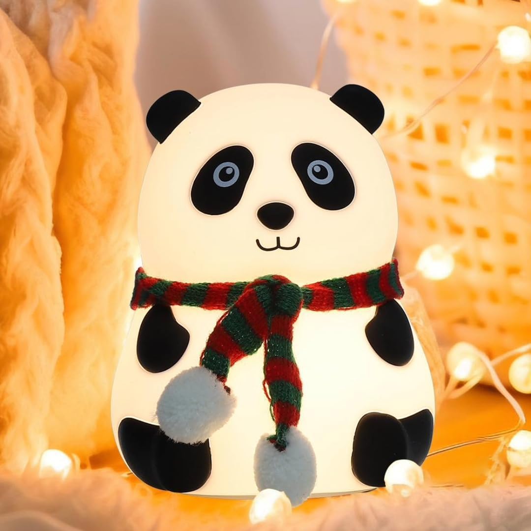Panda Night Lamp for Bedroom, Cute Lamp, Panda Light, Room Decor, Valentine Gift for Girlfriend