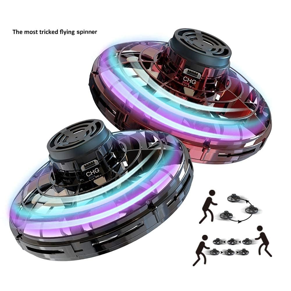UFO Magical Flying Spinner Fingertip Upgrade Flight Gyro Flying Spinner Toy for Kids