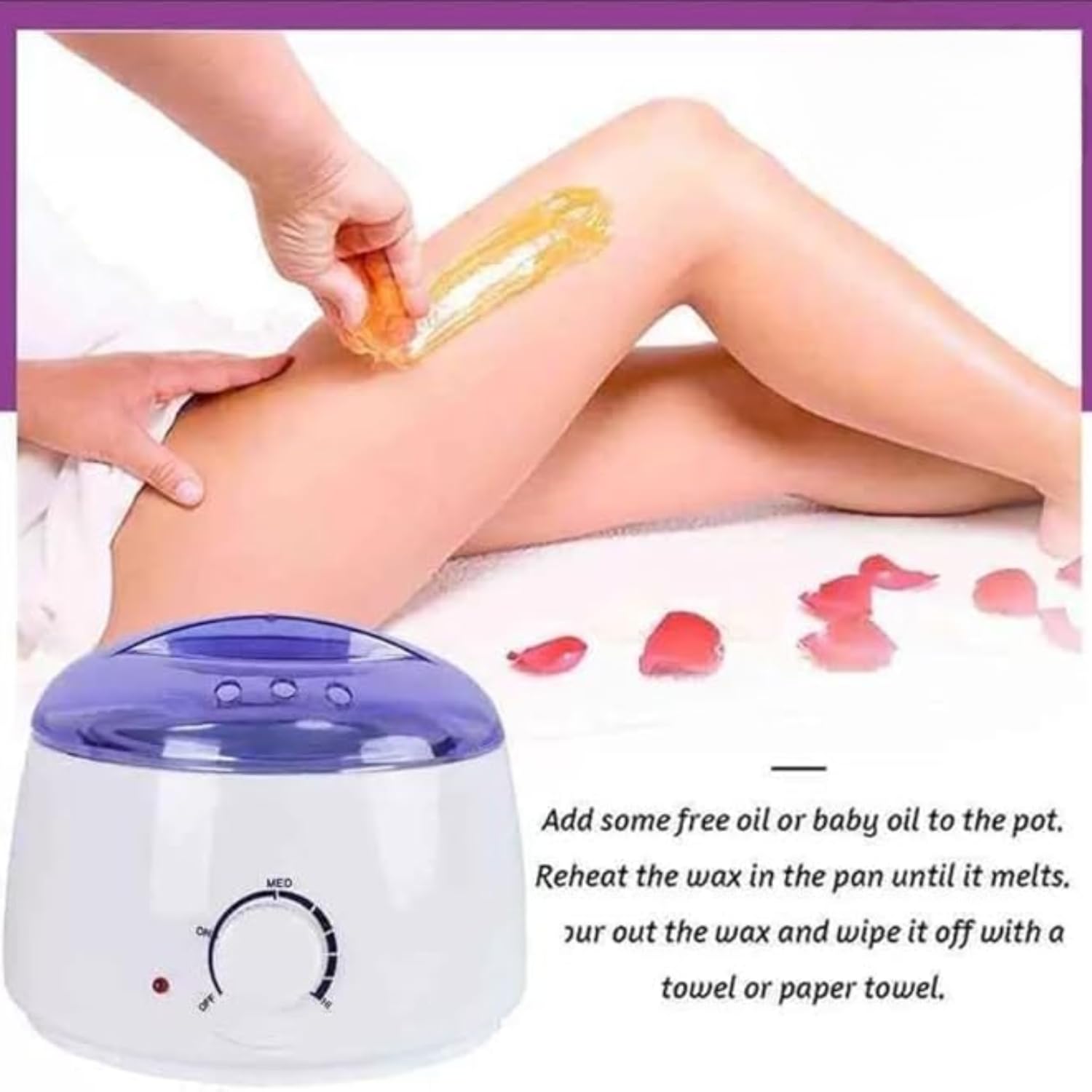 Pro Wax 100 Warmer, Warmer Hot Wax Heater for Hard, Strip and Paraffin Waxing, Wax Machine For Women, Wax Automatic Waxing Kit Temperature Regulator