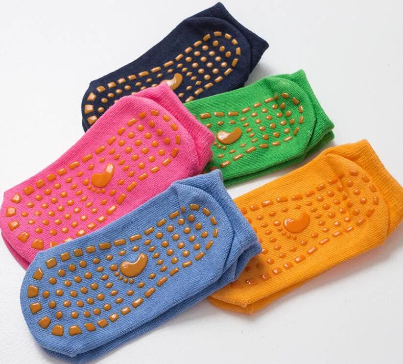 Baby Children Anti Skid Floor Socks Trampoline Sock kids Comfortable Wear Non Slip gym Sports Yoga jumnping Socks