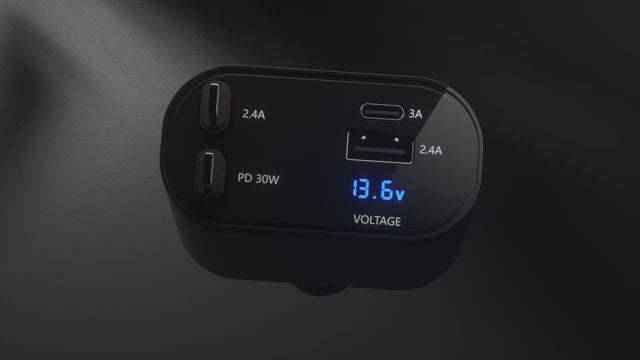 Retractable Car Charger, 120W 4 in 1 Super Fast Charge Car Phone Charger with Retractable Cables (31.5 Inch) + 2 USB Ports Car Adapter for iPhone 16/15/14/13/12 Pro Max Xr, Ipad, Pixel