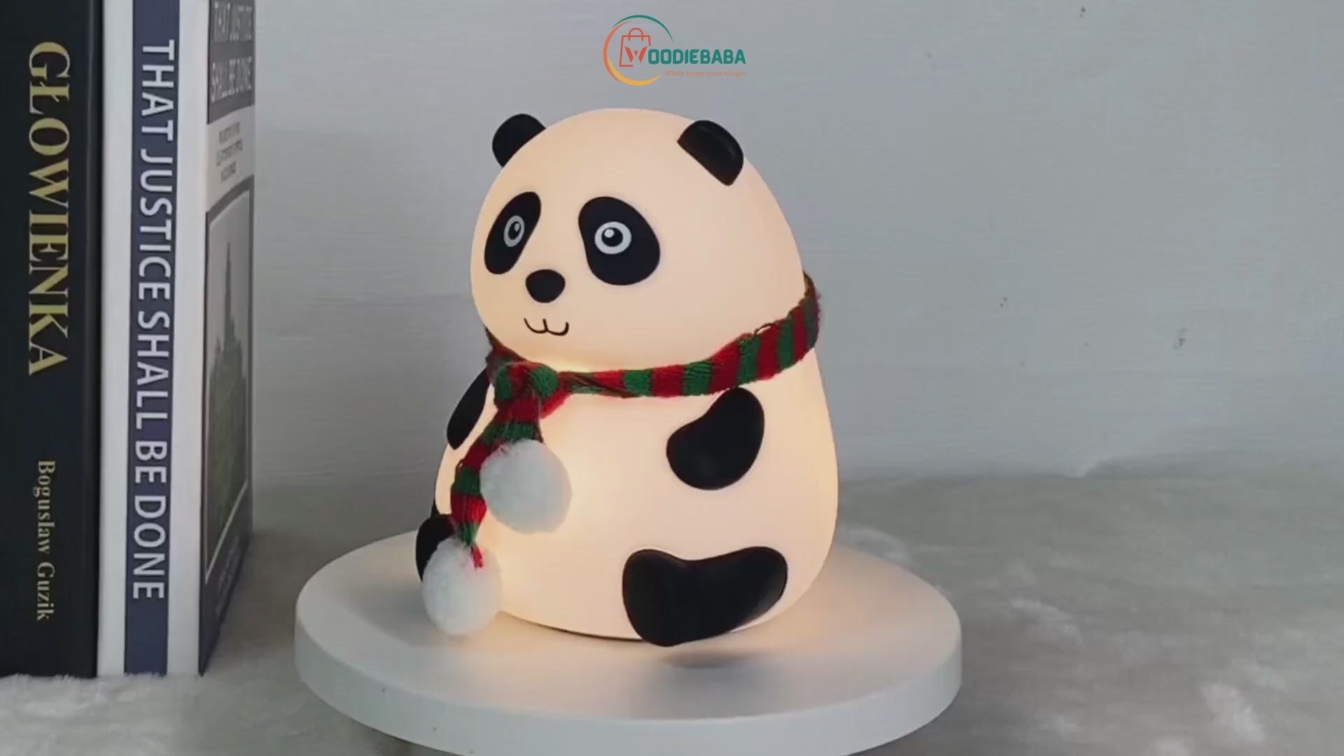 Panda Night Lamp for Bedroom, Cute Lamp, Panda Light, Room Decor, Valentine Gift for Girlfriend