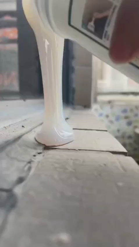 Adhesive Glue,1 Kg, with Brush, Transparent, for Roof Leakage, Crack Seal, Water Leakage Solution, Waterproofing for Pipe, Wall, Tiles
